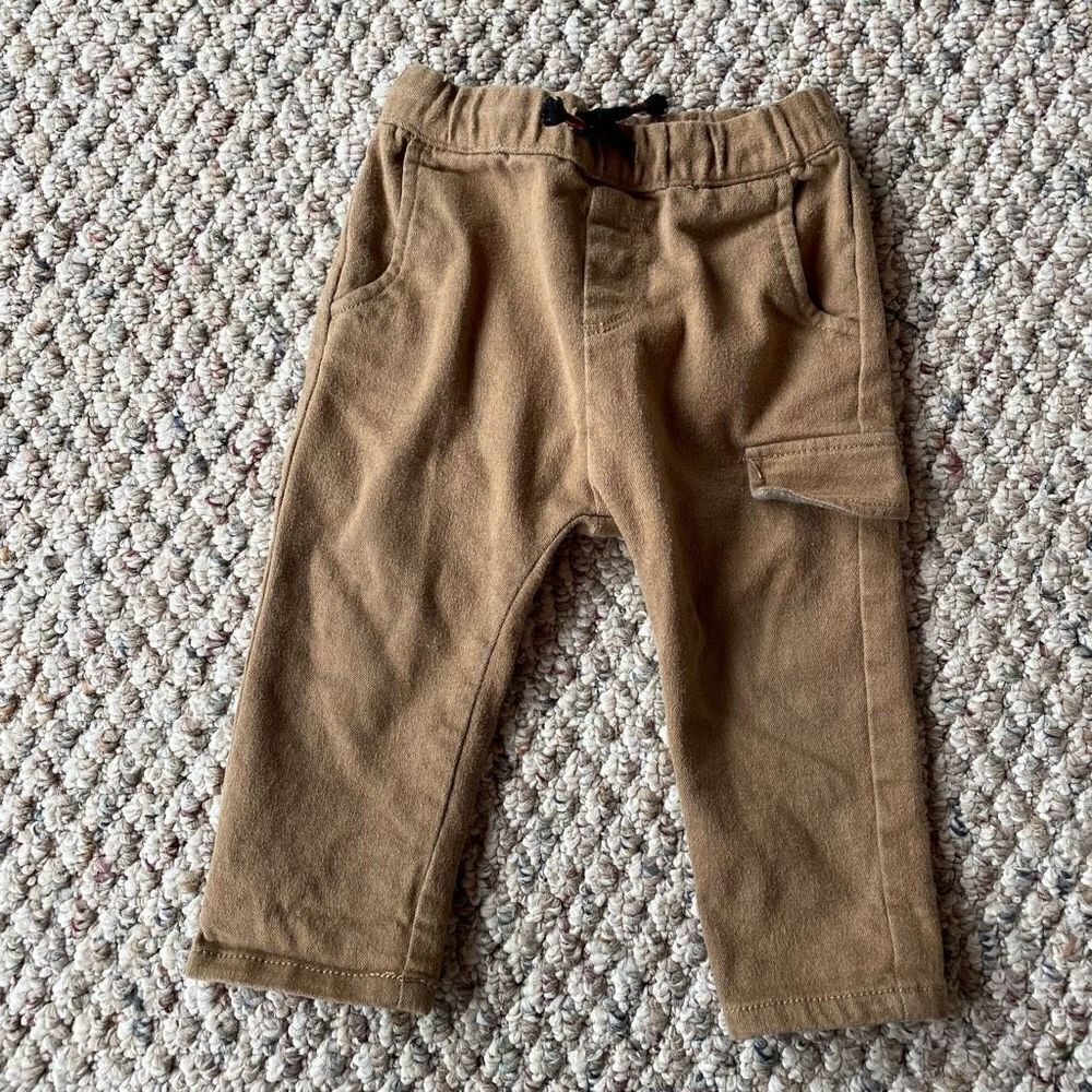 Zara Baby Lined Khaki Pants